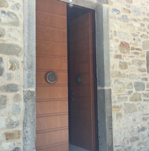 21 Vignali Simone Infissi-Style Porta blindata style legno