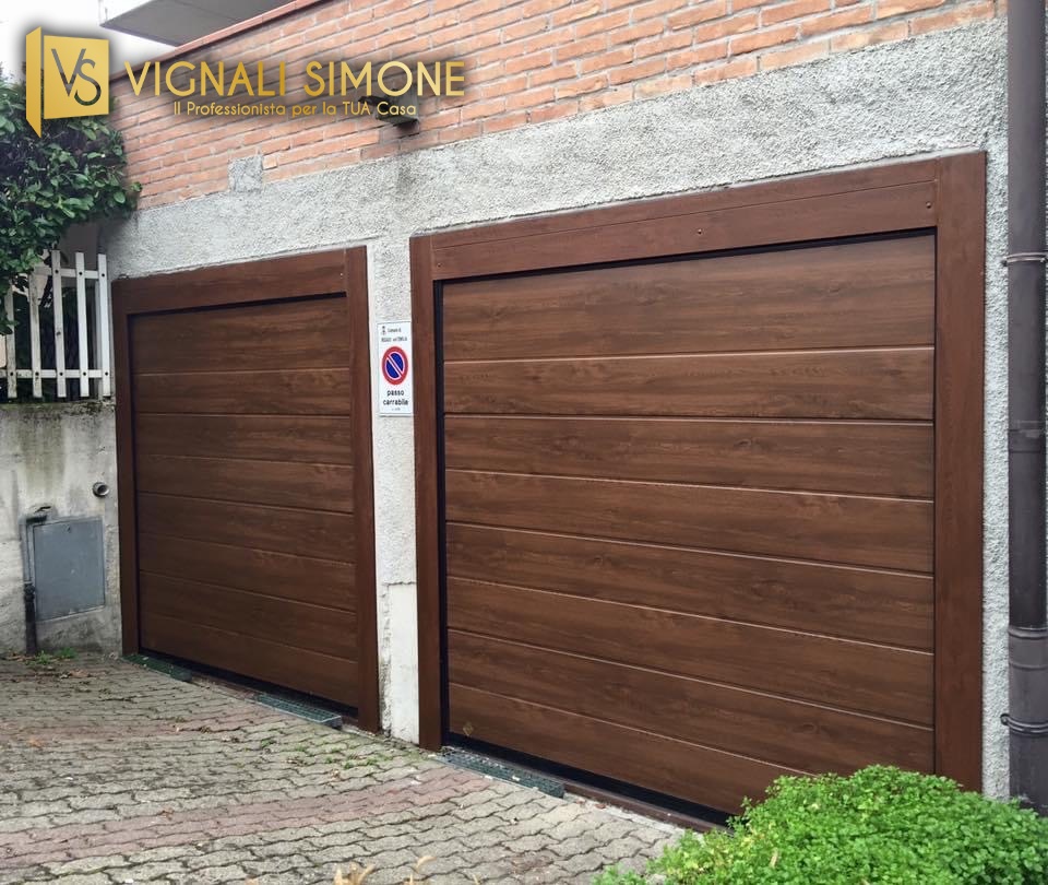54 Vignali Simone Infissi-Style Portone per garage style legno